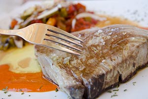 Receta del atún encebollado